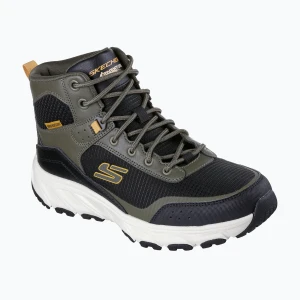 Buty turystyczne męskie SKECHERS Hillcrest 2.0 Woodrock Peak olive/black