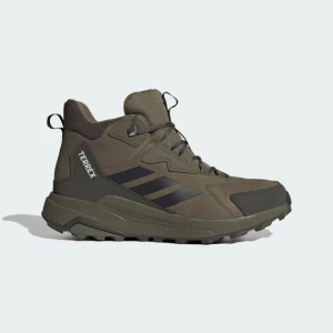 Buty turystyczne Terrex Anylander Leather Mid Climaproof Adidas zielony