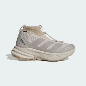 Buty turystyczne Terrex Freehiker SL GORE-TEX® CLIMAWARM+ Adidas beżowy