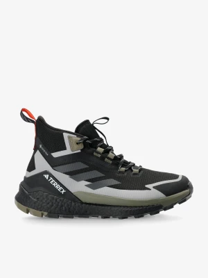 Buty turystyczne wysokie adidas TERREX Free Hiker 2 GTX - core black/carbon/olive strata