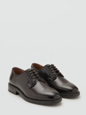 Buty typu bluchery do garnituru brązowy - Mężczyzna - - MANGO MAN