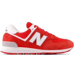 Buty unisex New Balance U574GEE – czerwone