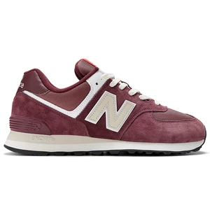 Buty unisex New Balance U574HMG – bordowe