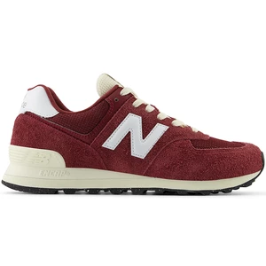 Buty unisex New Balance U574RBK – bordowe