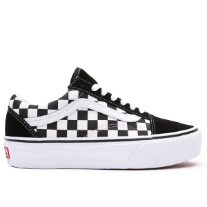 Buty Vans Checkerboard Old Skool Platform VN0A3B3UHRK1 - czarne