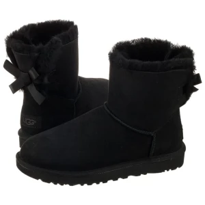 Buty W Mini Bailey Bow II 1016501 W/BLK (UA13-b) UGG