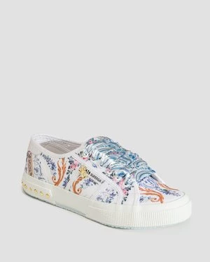 Buty Wiązane Damskie Camilla X Superga 2750 Printed Sneaker