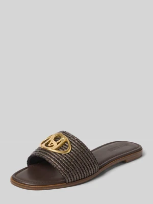 Buty wsuwane z detal z logo model 'Kora' Steve Madden