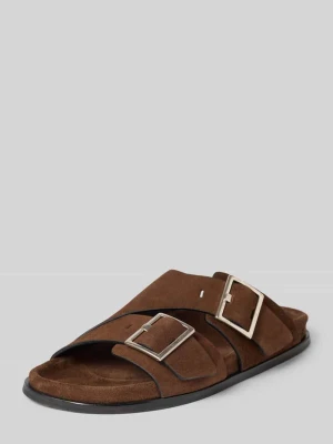 Buty wsuwane z naturalnej skóry model 'Alba' ALOHAS
