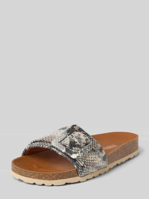 Buty wsuwane z naturalnej skóry z ozdobną sprzączką model 'Reiko' Verbenas