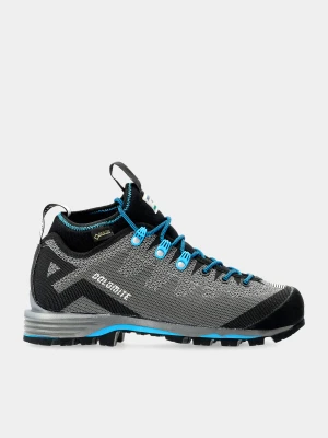 Buty wysokogórskie damskie Dolomite Veloce GTX - pewter grey/lake blue