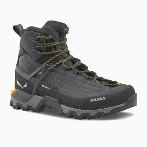 Buty wysokogórskie damskie MTN Trainer 3 Tech Mid GTX black / onyx Salewa Szary