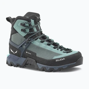 Buty wysokogórskie damskie MTN Trainer 3 Tech Mid GTX willow / orion blue Salewa