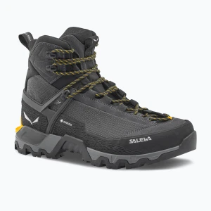 Buty wysokogórskie męskie MTN Trainer 3 Tech Mid GTX black / onyx Salewa Szary