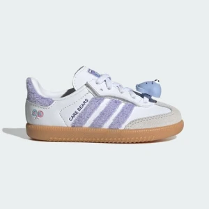 BUTY Z ELASTYCZNYM SZNUROWANIEM I WYGODNYM ZAPIĘCIEM ADIDAS CARE BEARS SAMBA OG fioletowy