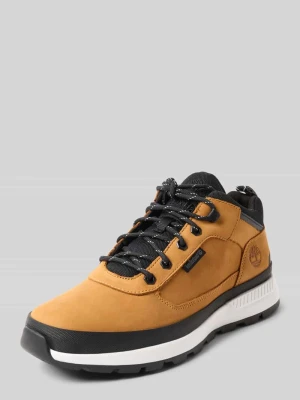 Buty z mieszanki skóry z detalami z logo Timberland