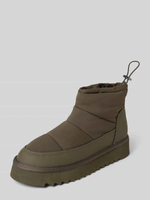 Buty z wyściółką z imitacji futra tamaris