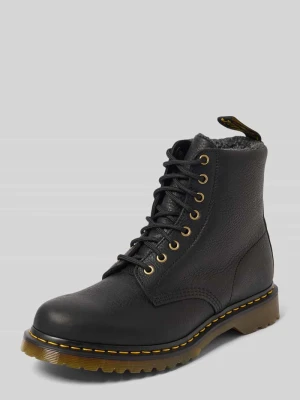 Buty ze skóry z detalem z logo Dr. Martens