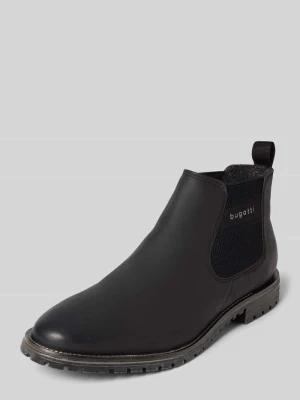Buty ze skóry z elastycznymi wstawkami model ‘Kosta’ Bugatti