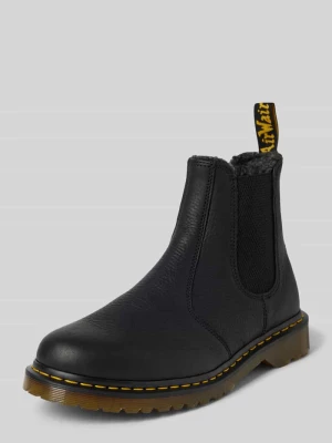 Buty ze skóry z elastycznymi wstawkami z detalem z logo Dr. Martens