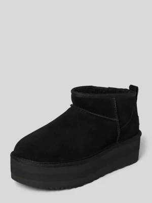 Buty ze skóry z naszywką z logo model ‘CLASSIC ULTRA MINI’ Ugg