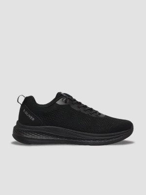 Buty ze sznurowadłami s.Oliver czarny