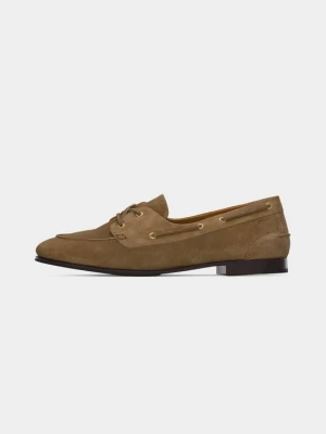Buty żeglarskie Bally beżowy