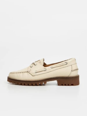 Buty żeglarskie Bronx beżowy