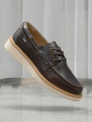 Buty żeglarskie Clae ciemnobrązowy