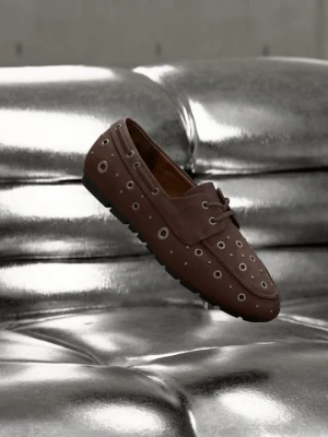 Buty żeglarskie Even&Odd By Zalando brązowy
