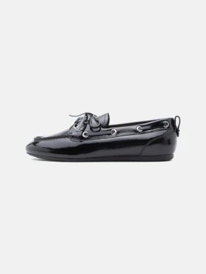 Buty żeglarskie KARL LAGERFELD czarny