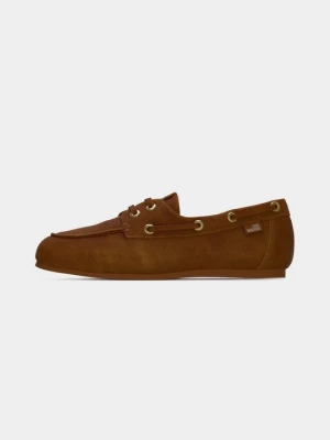Buty żeglarskie LOVE MOSCHINO brązowy