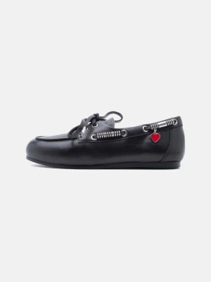 Buty żeglarskie LOVE MOSCHINO czarny