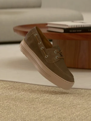 Buty żeglarskie PAUL brązowy