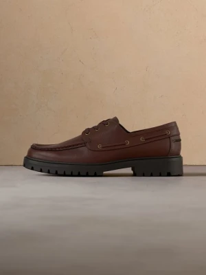 Buty żeglarskie Pier One By Zalando ciemnobrązowy