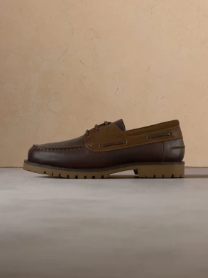 Buty żeglarskie Pier One By Zalando ciemnobrązowy