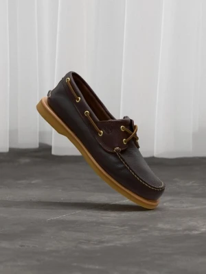 Buty żeglarskie Timberland ciemnobrązowy