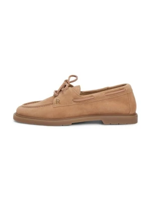Buty żeglarskie Tommy Hilfiger brązowy