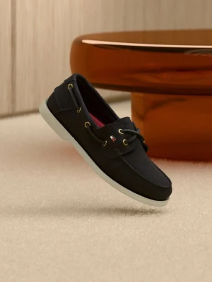 Buty żeglarskie Tommy Hilfiger granatowy