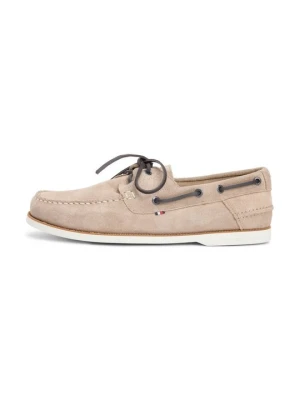 Buty żeglarskie Tommy Hilfiger taupe