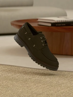 Buty żeglarskie Zign By Zalando ciemnobrązowy
