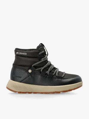 Buty zimowe damskie Columbia Slopeside Village Omni-Heat Mid - black/silver sage