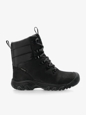 Buty zimowe damskie Keen Greta Boot WP - black/black