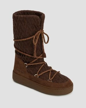 Buty Zimowe Damskie Moon Boot X Gir Ltrack Knit