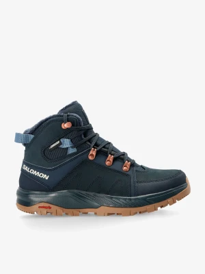 Buty zimowe damskie Salomon Outchill TS CSWP - carbon/carbon/sea