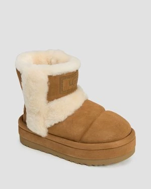 Buty Zimowe Damskie Ugg Classic Chillapeak Brązowe