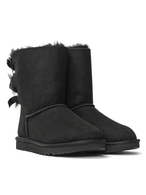 Buty zimowe damskie UGG W Bailey Bow II (1016225-BLK)