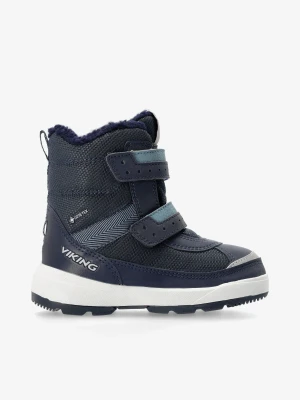 Buty zimowe dla chłopca Viking Footwear Play Reflex Warm GTX 2V - navy/charcoal Viking Outdoor