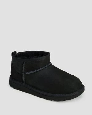 Buty Zimowe Dziecięce Ugg Classic Ultra Mini Czarne