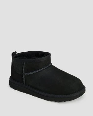 Buty zimowe dziecięce UGG Classic Ultra Mini czarne